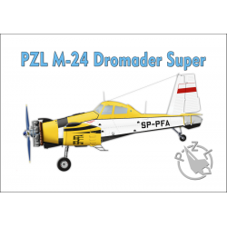 Magnes samolot PZL M-24 Dromader Super